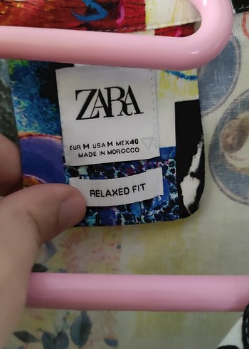 Renkli Baskılı Salaş Kısa Kollu Erkek Gömlek - Görsel 3