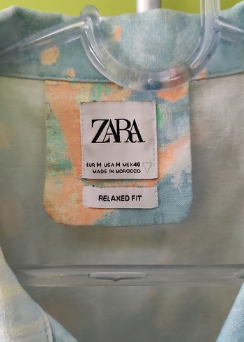 Erkek Çok Renkli Batik Kısa Kollu Gömlek - Görsel 3