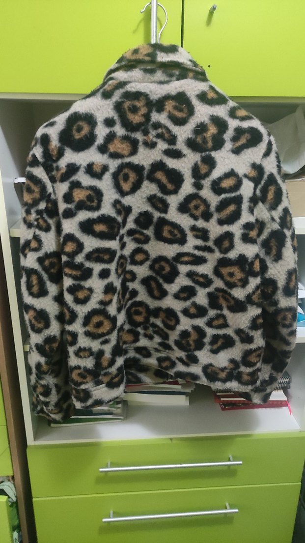 Erkek Leopar Desenli Ceket - Görsel 2