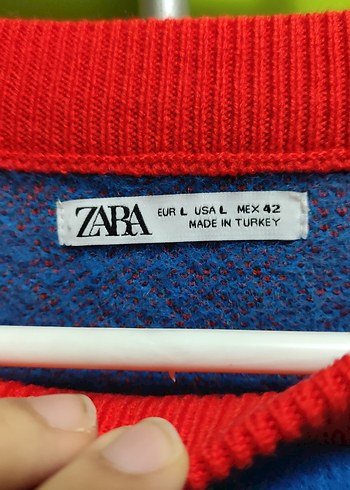 Renkli Çizgili Erkek Örgü Yün Kazak - Görsel 3