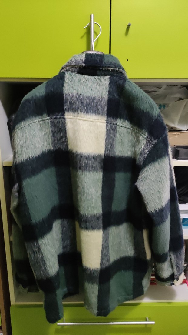 Erkek Gri-Yeşil Ceket - Görsel 2