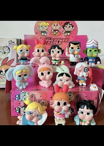Crybaby The Powerpuff Girls Figür Seti