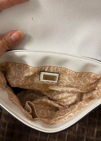 Guess Guess beyaz çanta