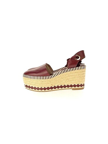 Tory Burch Dolgu Topuk %70 İndirimli.