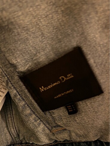m Beden Massimo Dutti jean ceket