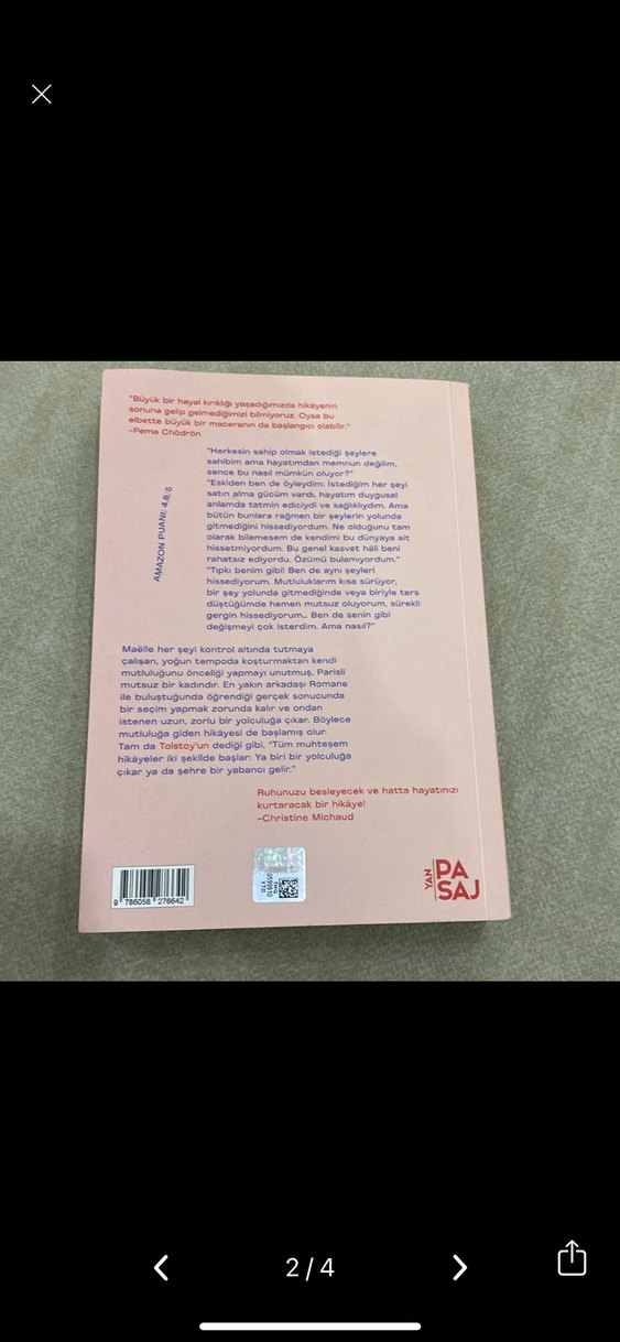 Bugün Kalan Hayatımın İlk Günü - Maud Ankaoua roman  sıfır - Görsel 2