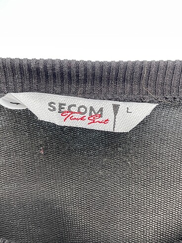 l Beden siyah Renk PreLoved Sweatshirt %70 İndirimli.