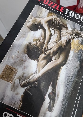 Altın Renkli 1000 Parça Puzzle - Görsel 3