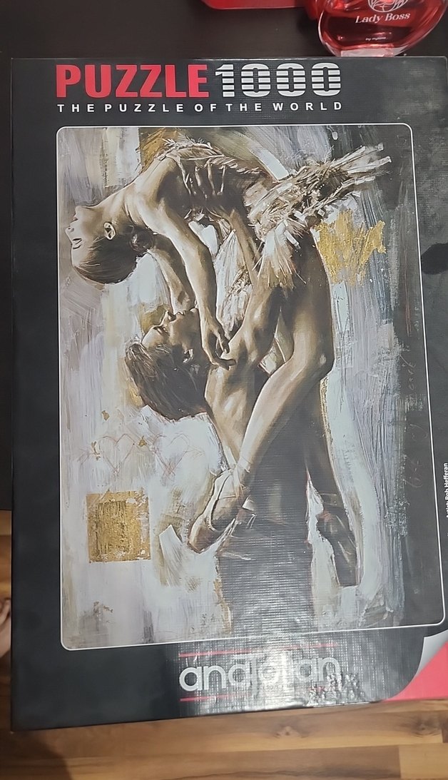 Altın Renkli 1000 Parça Puzzle - Görsel 2