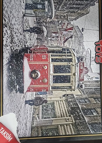 1000 parca kar temali puzzle - Görsel 2