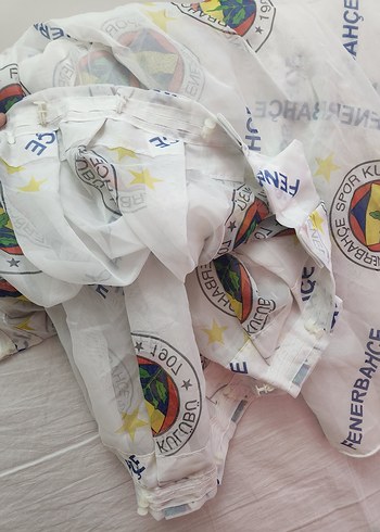 Beyaz Fenerbahçe Baskılı Çocuk odası perdesi - Görsel 3