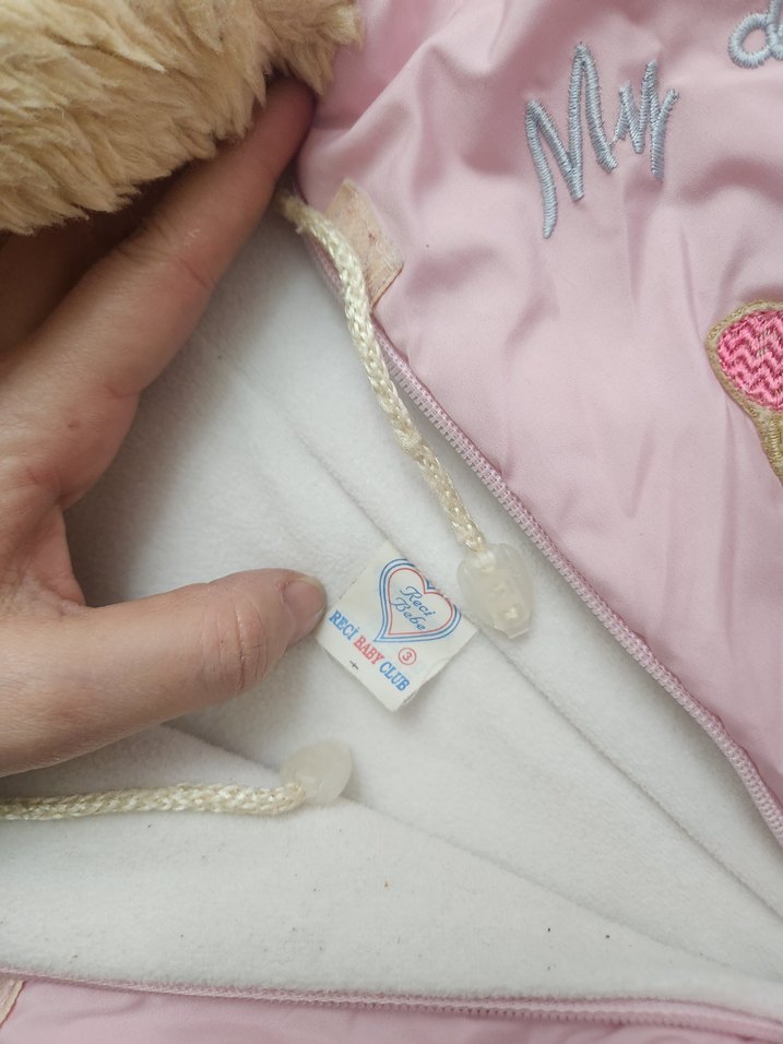 Pembe Nakışlı Bebek Kız Tulumu - Görsel 2