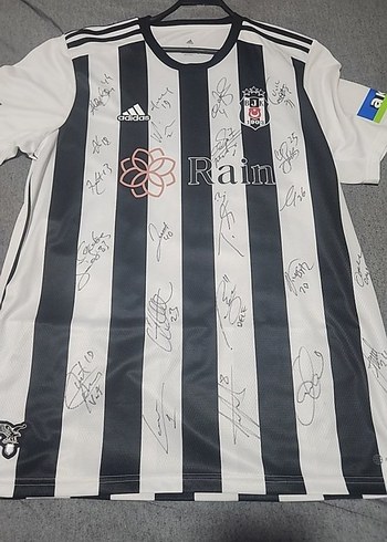 Adidas Besiktas Siyah Beyaz Cizgili Adidas Forma