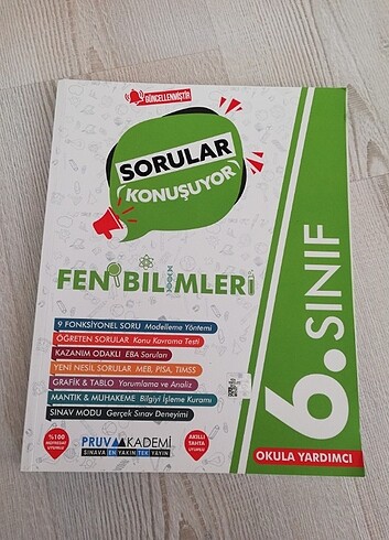 Pruva akademi 6.sınıf Fen Bilimleri 