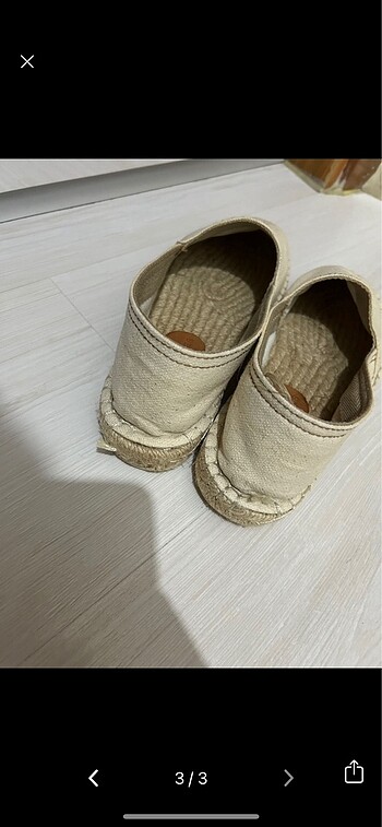 Yargıcı bej espadril - Görsel 3
