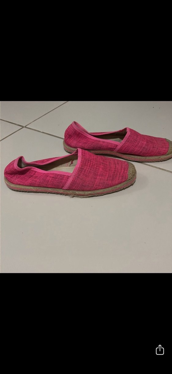 Pembe Kadın Espadril - Görsel 2