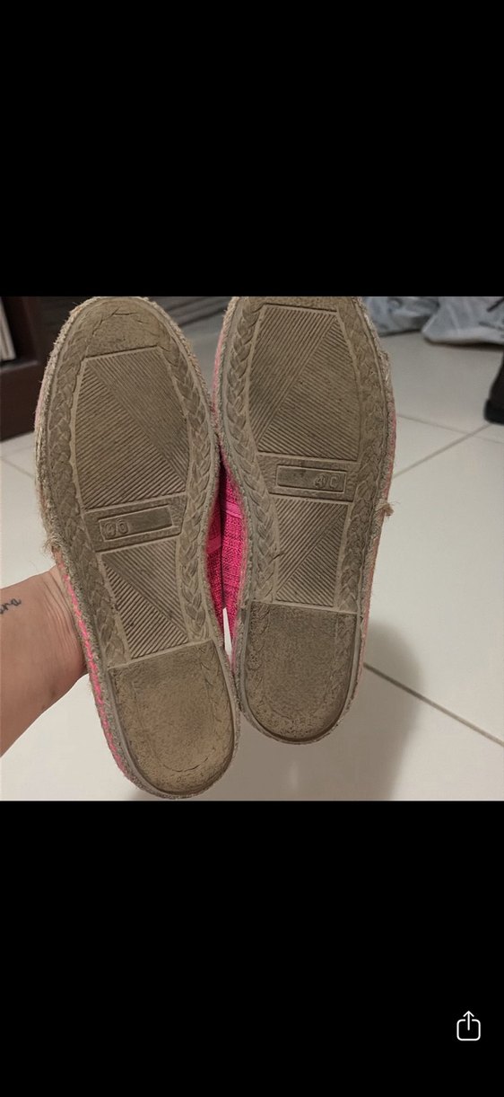 Pembe Kadın Espadril - Görsel 3