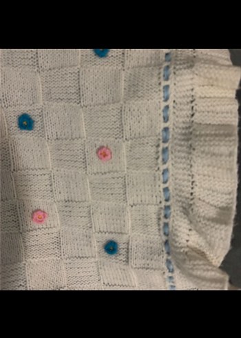 El Örgüsü Bebek Battaniyesi - Görsel 3