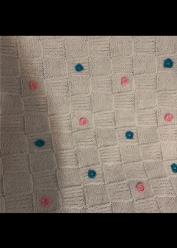 El Örgüsü Bebek Battaniyesi - Görsel 2