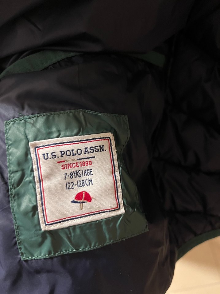 Erkek Çocuk Haki Fermuarlı Kışlık Mont - Görsel 2