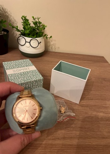 Esprit kadın bakır saat - Görsel 11