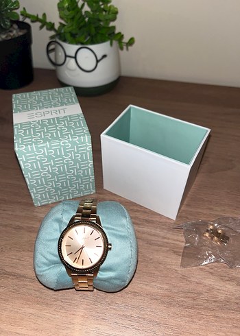 Esprit kadın bakır saat - Görsel 8