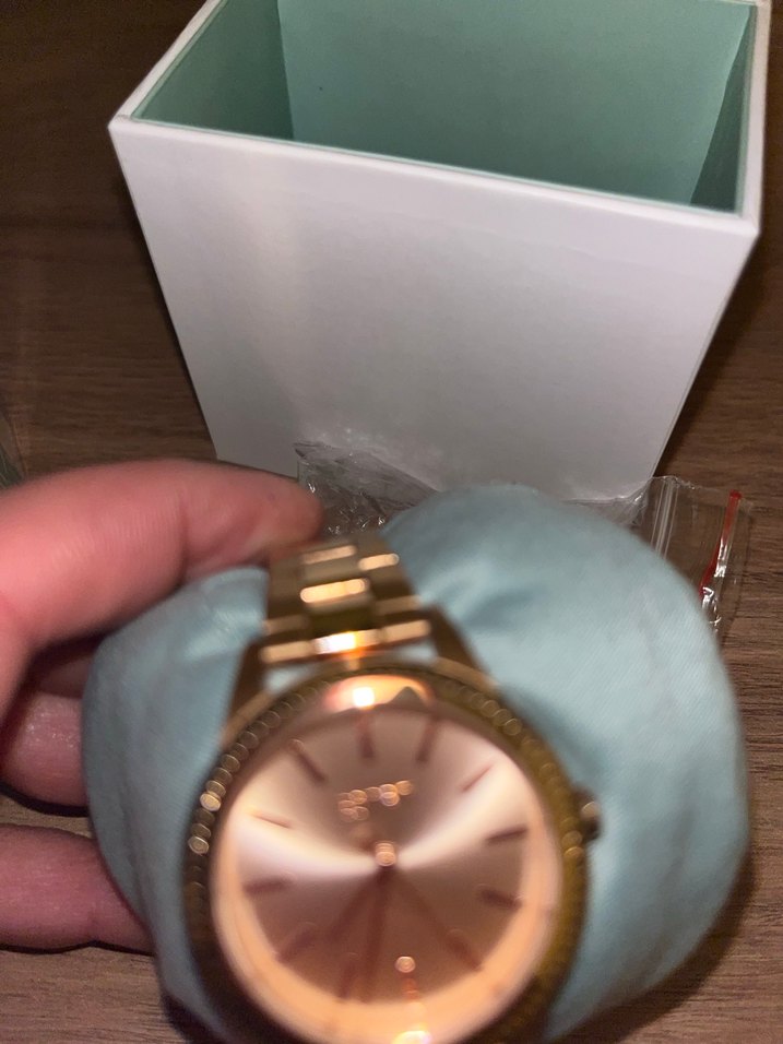 Esprit kadın bakır saat - Görsel 4