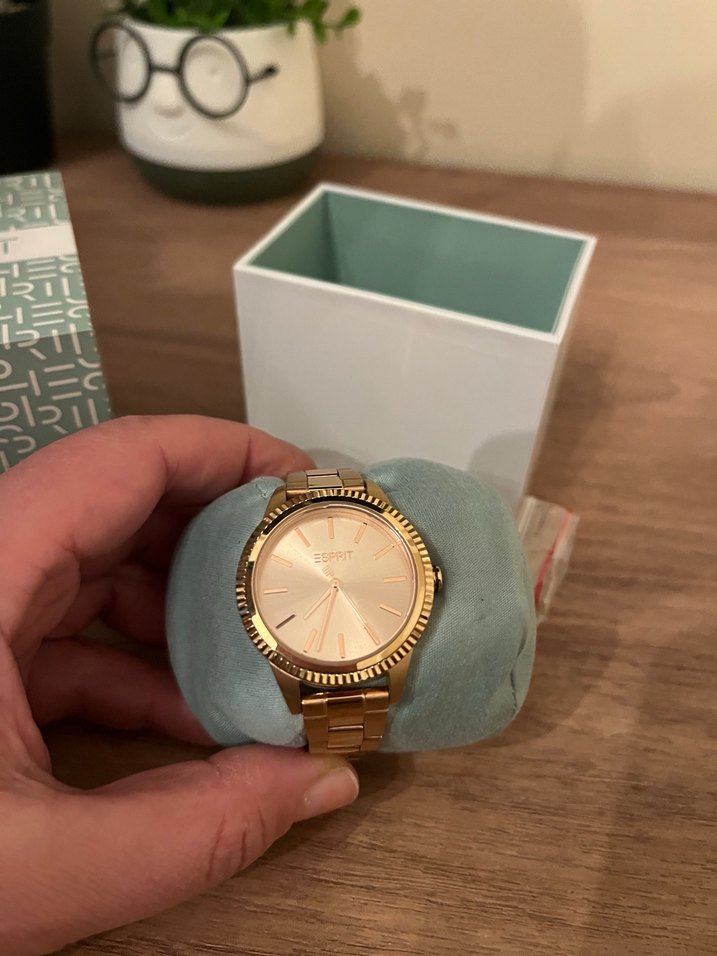 Esprit kadın bakır saat - Görsel 5