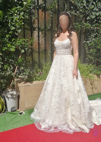 Oleg cassini gelinlik - Görsel 6