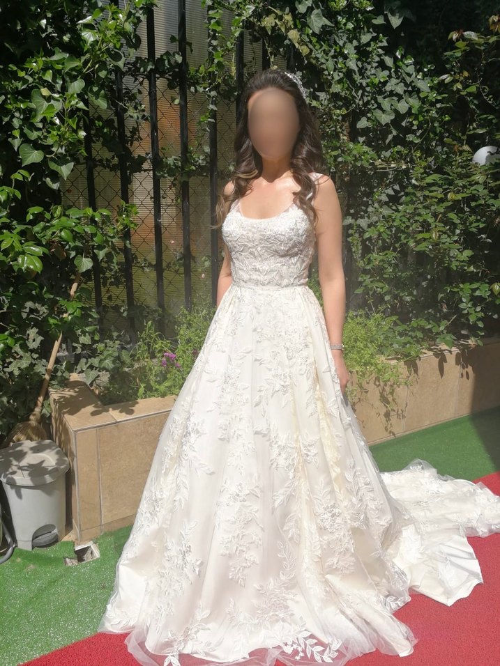 Oleg cassini gelinlik - Görsel 5