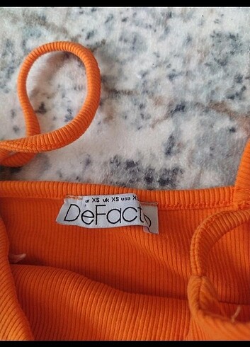 Defacto DeFacto turuncu crop