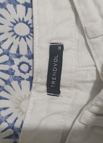 s Beden beyaz kargo jean