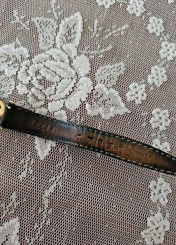 Beden siyah Renk Gucci bayan saat antika vintage retro