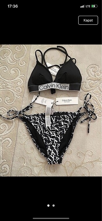 Calvin Klein Bikini Takımı