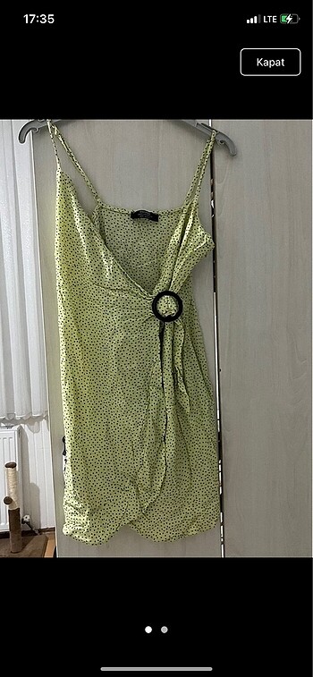 BERSHKA S BEDEN PAREO ELBİSE
