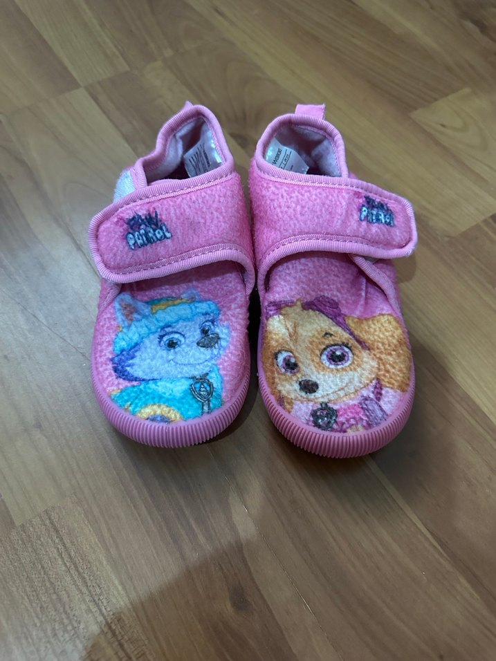 Kız Çocuk Pembe Nakışlı Sıcak Terlik - Görsel 3