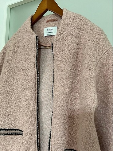 xs Beden pembe Renk BERSHKA kaban