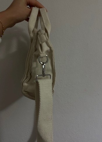 Bej omuz çantası - Görsel 4