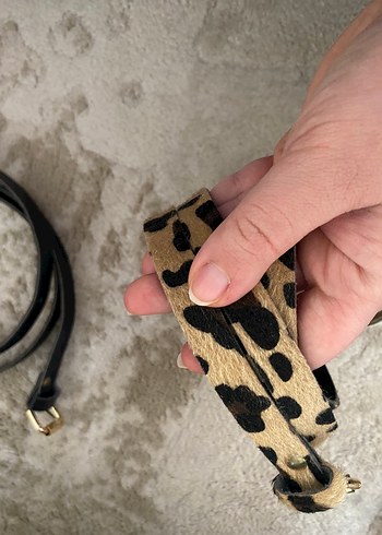 Üçlü Kadın Deri Kemer - Minimalist ve Tokalı - Görsel 3