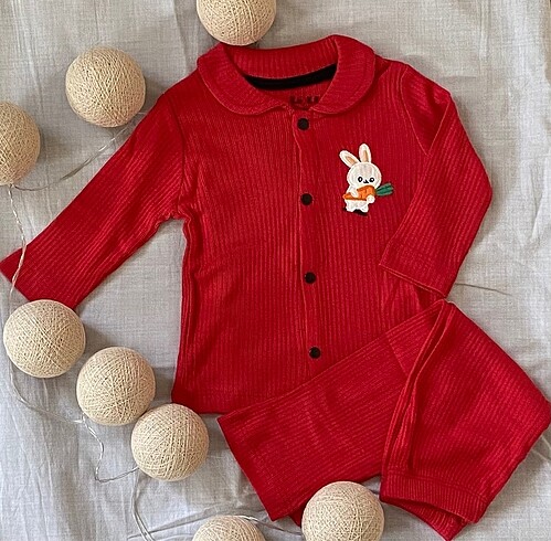Bebek gecelik pijama takımı
