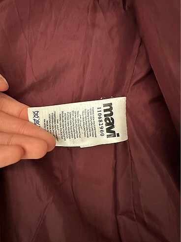 m Beden Kürkü çıkabilir mavi jeans deri ceket