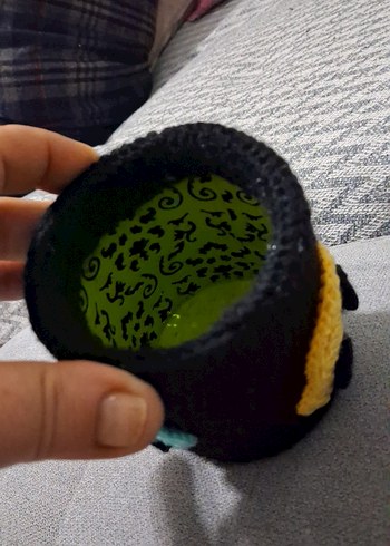 Renkli Örgü kalem kutusu - Görsel 5