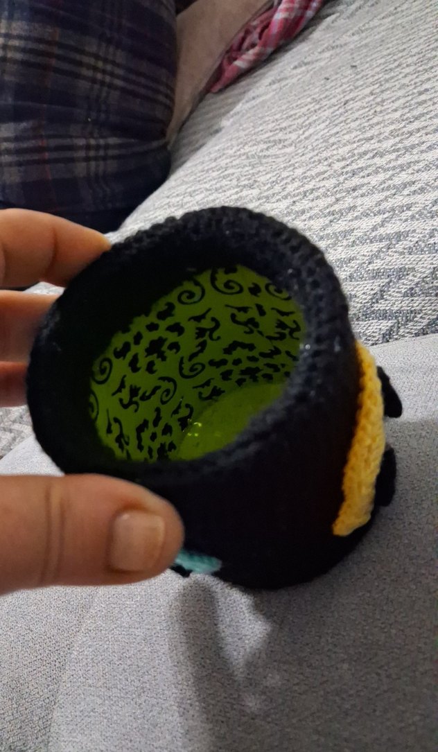 Renkli Örgü kalem kutusu - Görsel 5