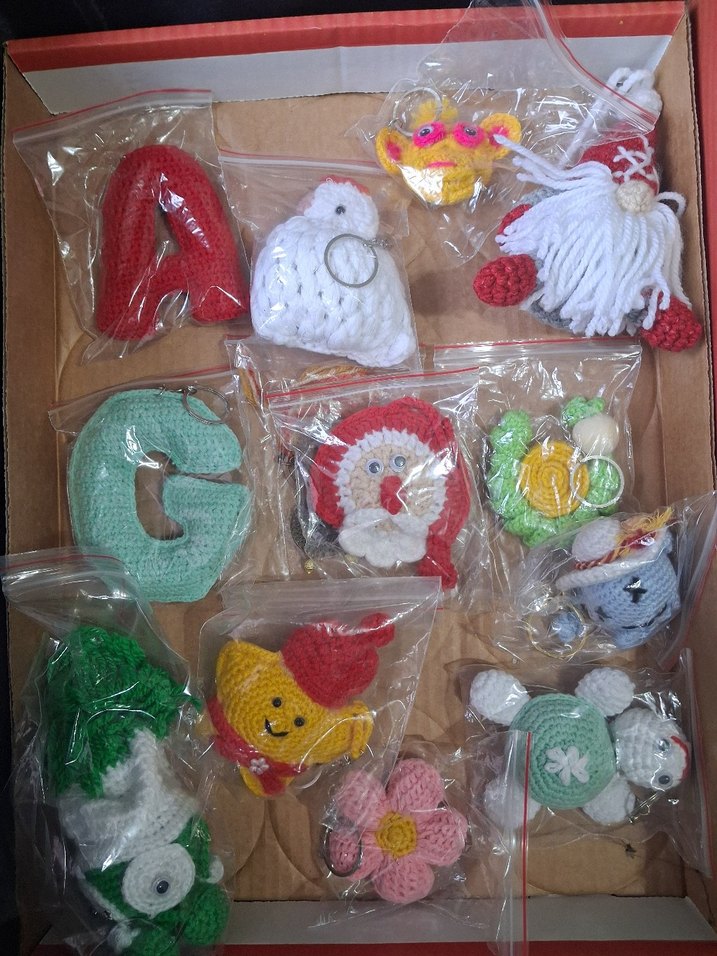 El Yapımı Bohem Anahtarlık Seti - Görsel 2