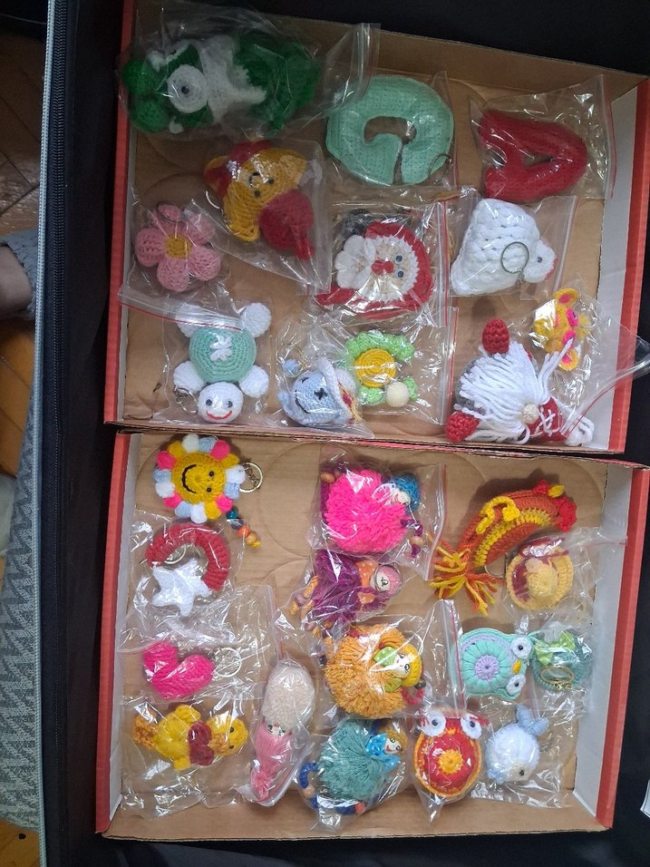 El Yapımı Bohem Anahtarlık Seti - Görsel 3