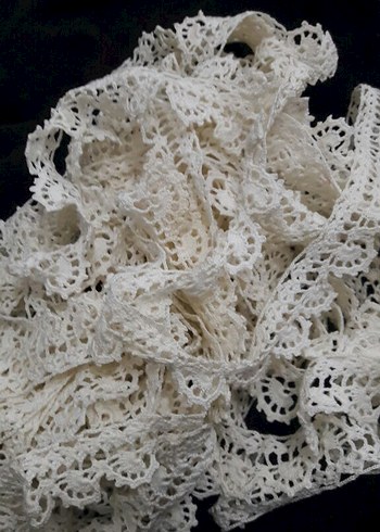 El Yapımı Bohem Dantel Şerit - Görsel 2