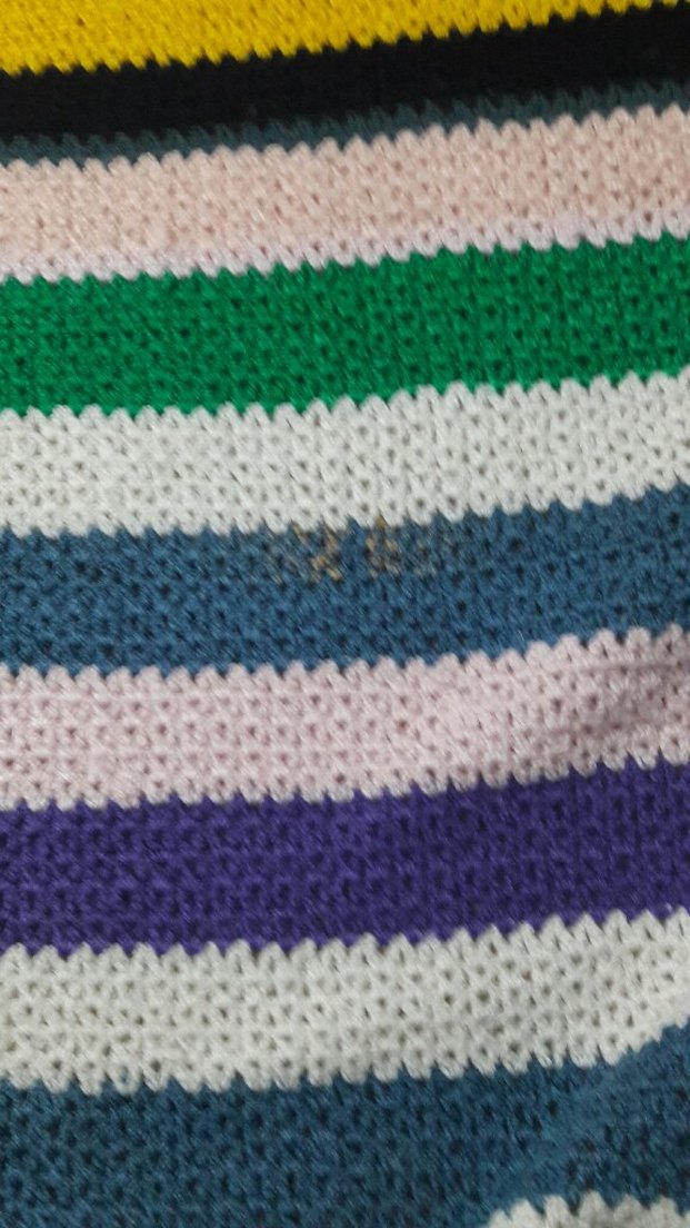 Çizgili Çok Renkli Battaniye - Görsel 2