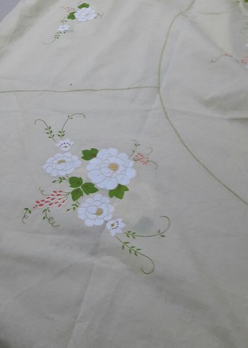 Nakışlı Beyaz Masa Örtüsü - Görsel 6