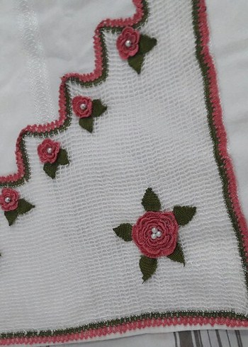 dantel havlu sifır - Görsel 2