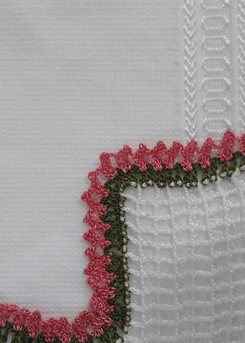 dantel havlu sifır - Görsel 8